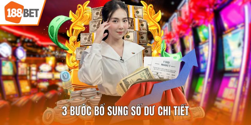 3 bước bổ sung số dư chi tiết